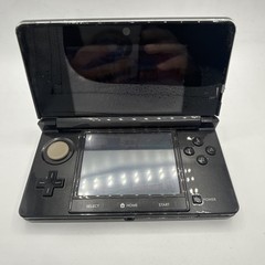 Nintendo 3DS Console Bundle Black Gray: Charger, Dock, SD Card, 3 Games