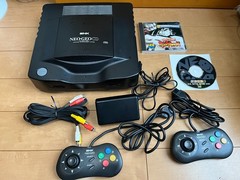 SNK NEOGEO CD AES Console with 2 Games 0720