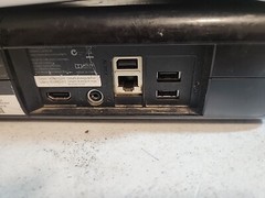 Lot of 4 Xbox 360 S/E Consoles Only AS-IS Untested Unknown Condition.