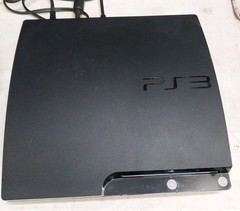 Sony PlayStation 3 Slim PS3 120GB Console w/1 OEM Controller 5 Games Please Read
