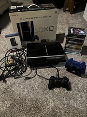 PlayStation 3 CECHL01 80GB CIB With 14 Games – 2 Controllers HMDI Included