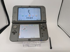 B7127 Nintendo New 3DS LL XL console Metallic Black Japan w/pen fx