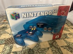 Nintendo 64 Funtastic Series Ice Blue Version Complete In Box OEM Controller US