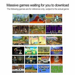 8 in 1 Handheld Game 7 Inch HD Screen Classic Game Retro Console 10000+ Games