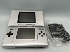 Nintendo DS Original Console NTR-001 Titanium Silver w/ charger – Working (READ)