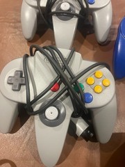 Nintendo 64 Game Console -NUS-001- Tested..Tremor Pak, 2 Memory Cards, 3 Cont