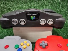 Nintendo 64 Console With 2 Games, 2 Controllers, And Expansion Pack No Power/AV