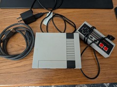 Nintendo NES Classic Edition Mini Console Bundle w/ 1 Controller, Power & HDMI
