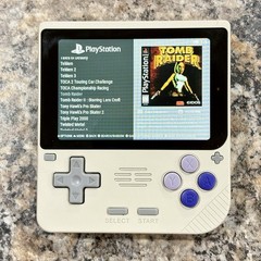New PowKiddy V10 Gaming Handheld New 64GB Card Custom Loaded Ready To Play