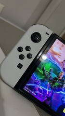 Nintendo Switch OLED White Handheld Dockable Console