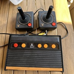 Atari Flashback 7 Classic Game Console – Black/Orange With Two Controls