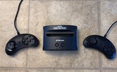 AtGames Sega Genesis Classic Game Console FB8280C Black w/ 2 Controllers + Cords