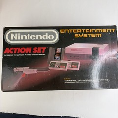 NES Nintendo Entertainment System Console Action Set Complete CIB Box W Mario