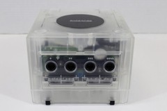 Nintendo Gamecube Console Clear Transparent White NTSC-U/C DOL-001 GC RGB LED
