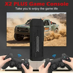 2026 X2 Plus 4K 2.4G Retro Game Stick 256G 50 Emulators PS1 N64 DC Wireless