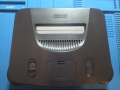 Nintendo 64 NUS-001(USA) Gray/Black NTSC-U/C Console with Controller, Cables