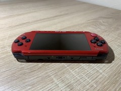 0870 Sony PlayStation PSP 3000 Red Black Normal TESTED