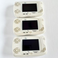 Lot of 3 Bandai WonderSwan Color Final Fantasy Edition Console For parts