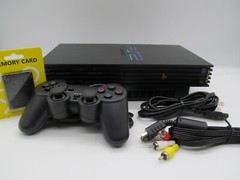 Sony Playstation 2 Console PS2 FAT with BRAND NEW wireless controller