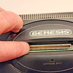 Sega Genesis Model 2 MK-1631 Game System With 2 Controllers & Sonic 2 Game