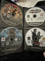 Sony PlayStation 2 Slim Black Home Console with Accessories and Game