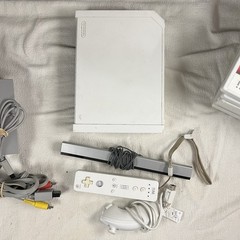 Nintendo Wii RVL-001 512 MB Home Console Bundle 8 Games