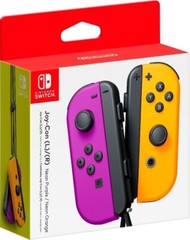 Joy-Con (L)/(R) – Nintendo Switch – Neon Purple/Neon Orange Official Brand New!