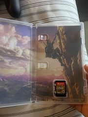 Nintendo Switch OLED Model White/Black 64GB Console Bundle + Zelda BOTW