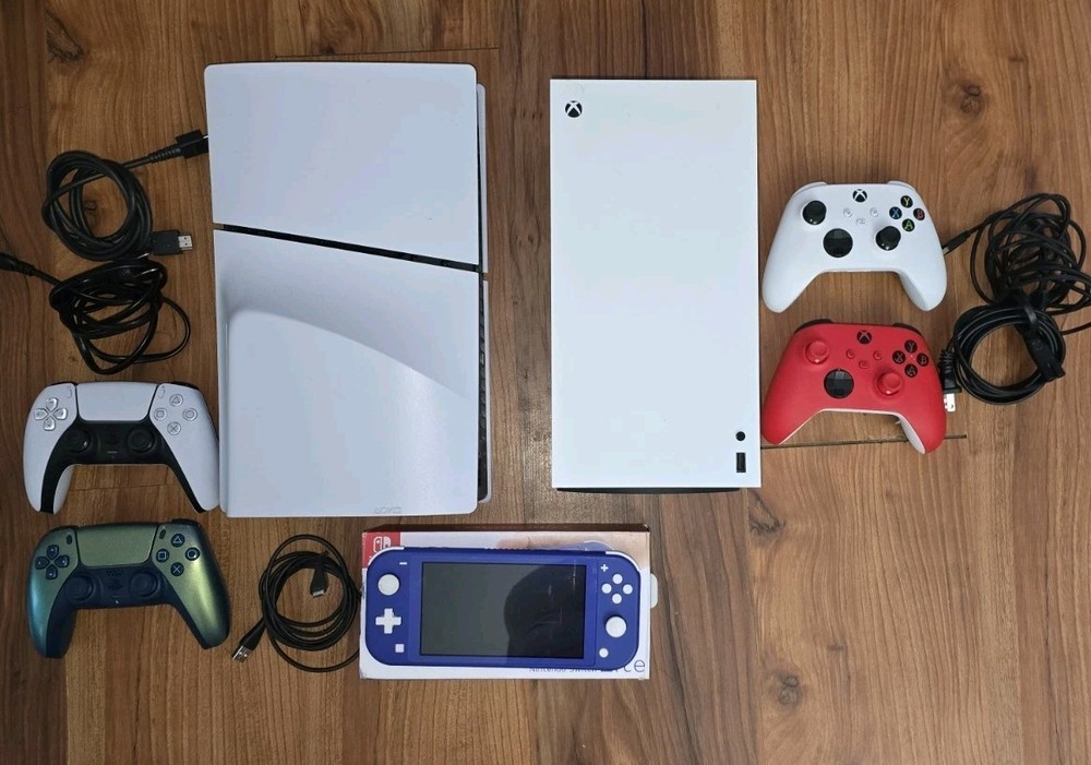 Playstation 5 1tb Cfi-2115 Model Xbox X 1 Series 1tb Switch Lite Bundle Heaphone