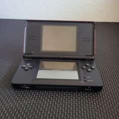 Nintendo DS Lite, Red/Black, For Parts Only, Charges But Won&rsquo;t Turn On, USG-001
