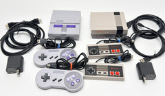 Super Nintendo SNES & NES Mini Classic Edition Systems Bundle