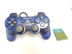 SONY PS2 Fat Game Console Set SCPH-50000 MB/MH Midnight Blue Read US/JP Games