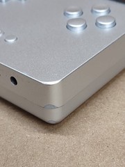 SILVER Analogue Pocket GAMEBOY GBA worn UPDATED