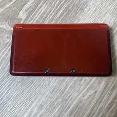Nintendo 3DS CTR-001 Red Handheld Console w/ Charger & 2 Games Bundle See Pics