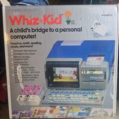 Vintage 1984 VTech Whiz Kid Computer Program Cards Lot Series A B Alphabet Fun