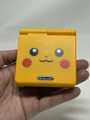 Gameboy Advance GBA SP Pokemon Pikachu Nintendo System AGS-101 Double Brightness