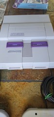 Super Nintendo SNES Console + Super Mario World 2 Controllers – Clean!