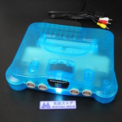 Nintendo 64 N64 Ice Blue Replacement Shell Console NUS-001 (JPN) REGION FREE