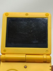Gameboy Advance GBA SP Pokemon Pikachu Nintendo System AGS-101 Double Brightness