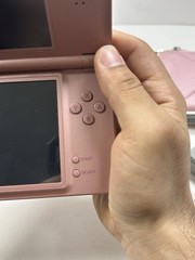 Nintendo DSI XL Metallic Rose Pink Handheld Console UTL-001 & Charger