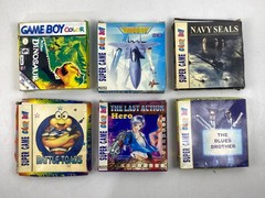 Nintendo Super Game Boy Color THE LAST ACTION Hero Battletoads Cartridge China