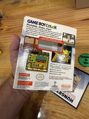 Game Boy Color Handheld Console – Atomic Purple (Complete in Box) Nice!