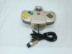 Nintendo 64 Gold Console controller set Region Free N64 Tested