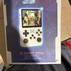 -Game Master R36S Retro Handheld Video Game Console White 256GB