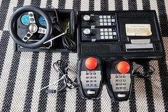 ColecoVision Console Bundle With Steering Wheel & Controllers