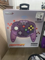 Nintendo 64 Console 8 Game Lot Original And Modern Controller / Cables