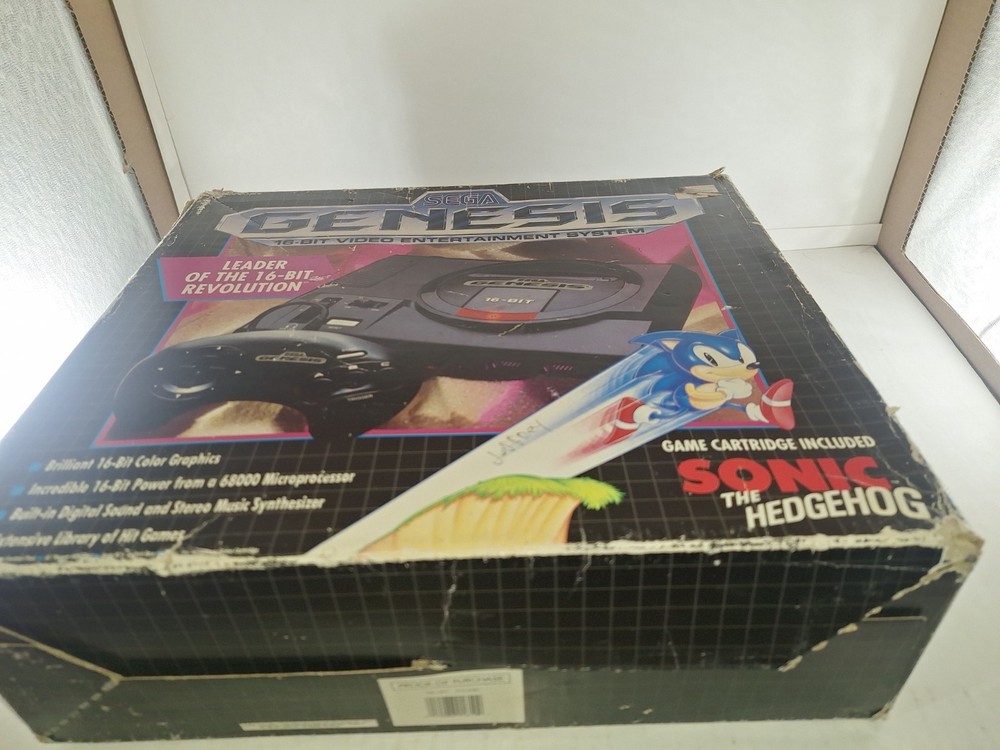 Sega Genesis 1 Console System Bundle In Box