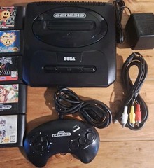 Sega Genesis Model 2 Console W Controller & Games Bundle Tested Excellent Condit