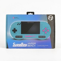 Hyperkin Supaboy Hyper Beach Portable SNES Super Nintendo Console 4.3in NTSC PAL