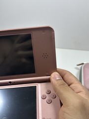 Nintendo DSI XL Metallic Rose Pink Handheld Console UTL-001 & Charger